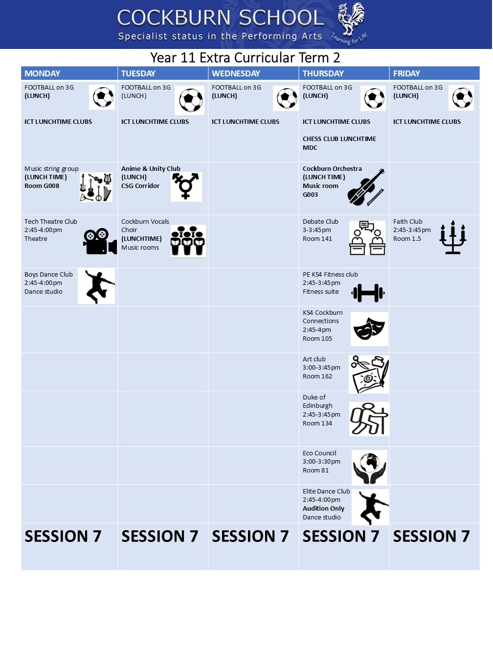 Extra Curricular Term 2 11